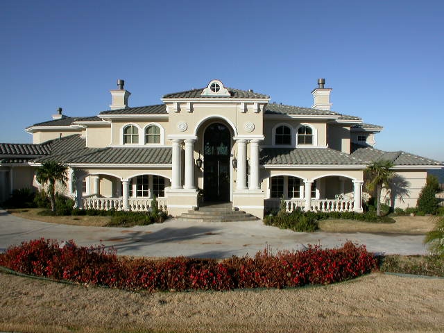 5-Bedroom, 7215 Sq Ft Mediterranean House Plan - 195-1077 - Front Exterior