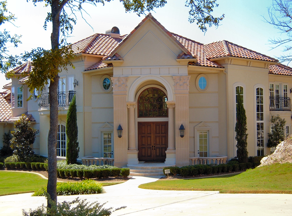 5-Bedroom, 5907 Sq Ft Mediterranean Home Plan - 195-1081 - Main Exterior