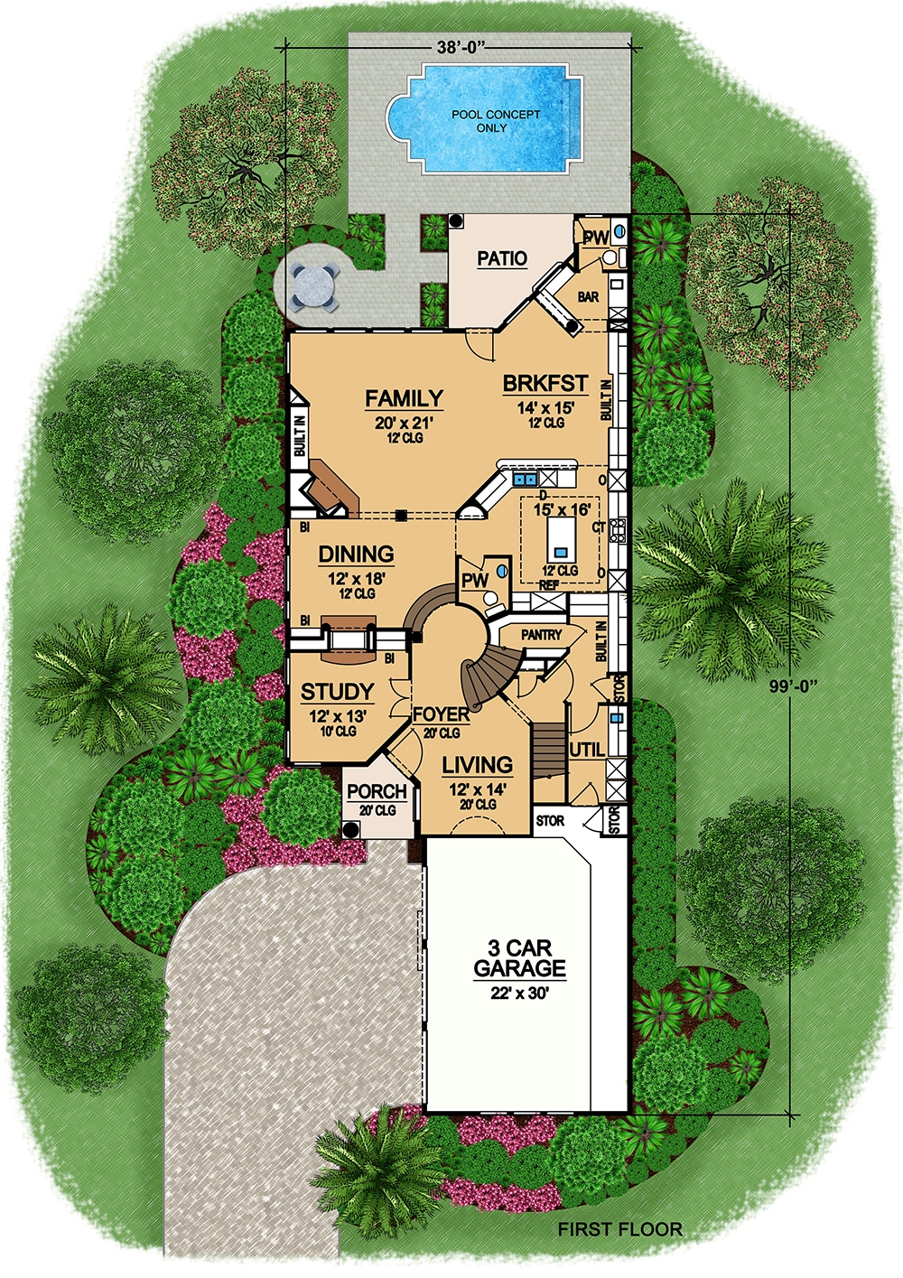 Floor Plan Main Level