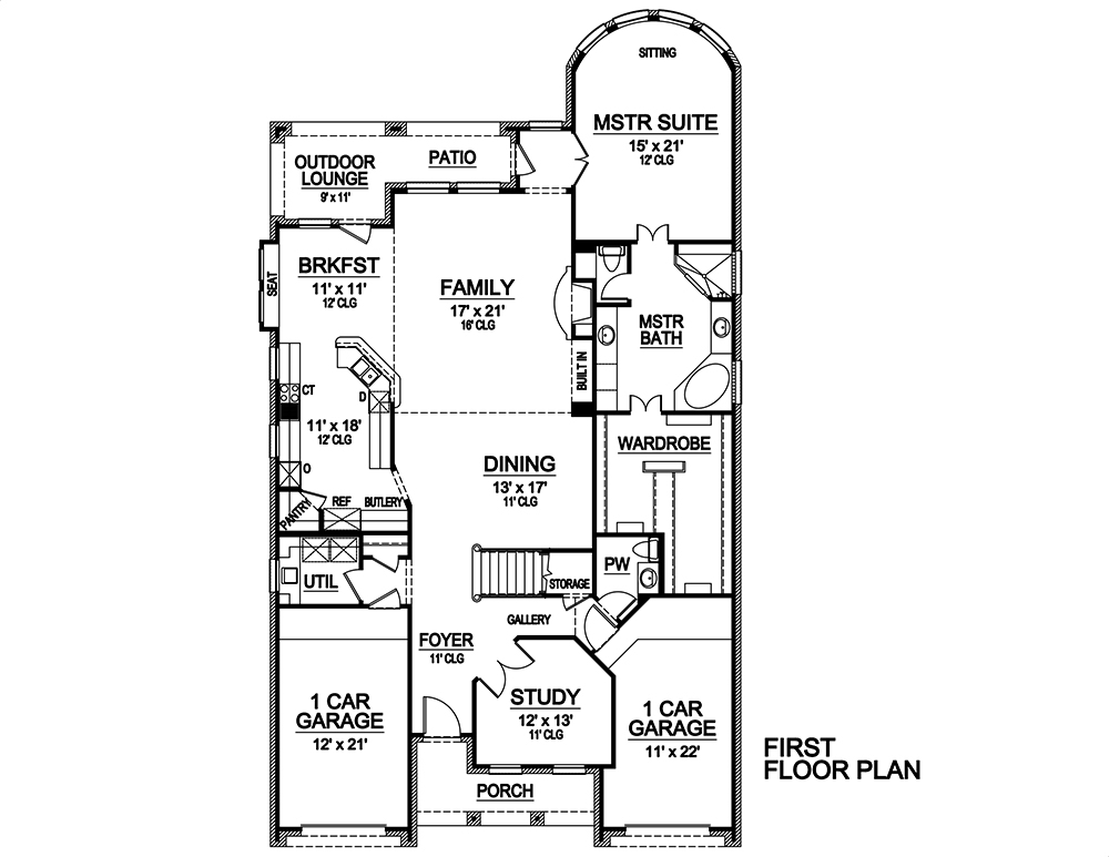 Floor Plan Main Level