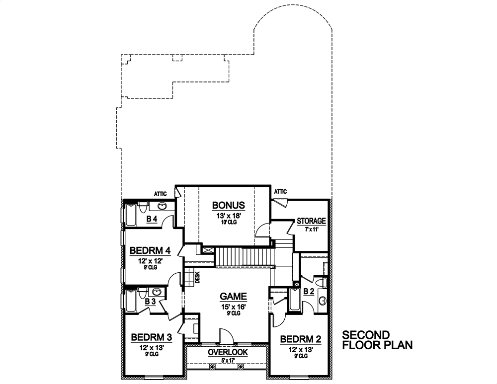 Floor Plan Upper Level