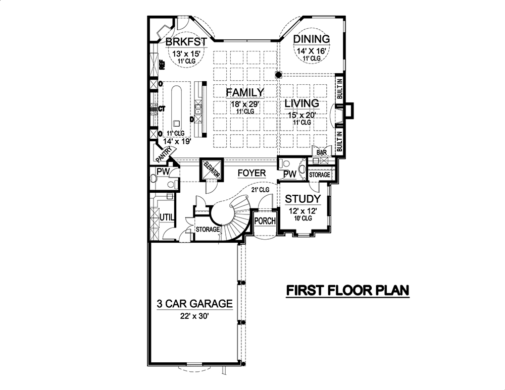 Floor Plan Main Level