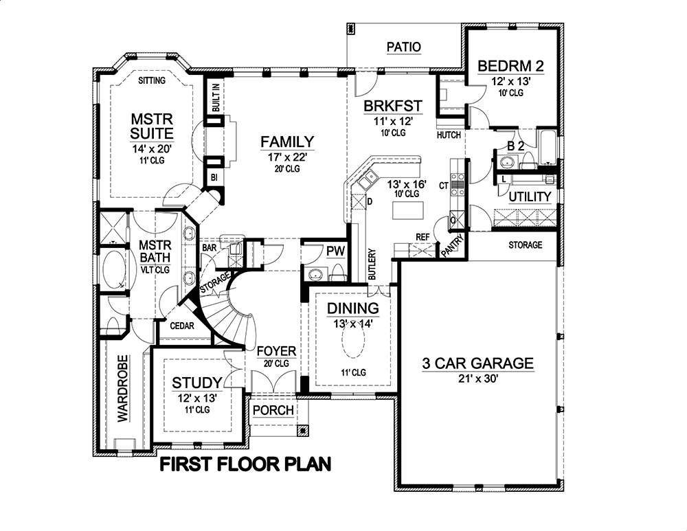 Floor Plan Main Level
