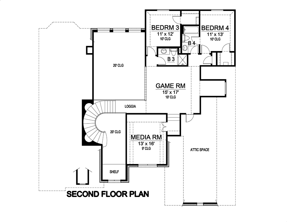 Floor Plan Upper Level