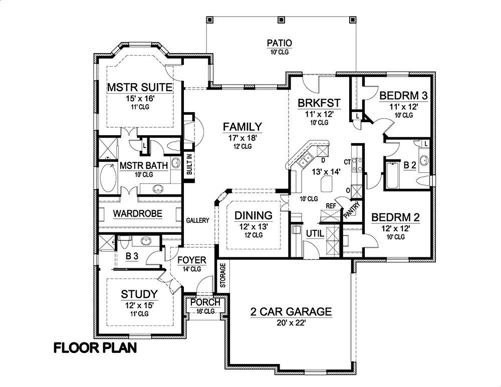 Floor Plan Main Level