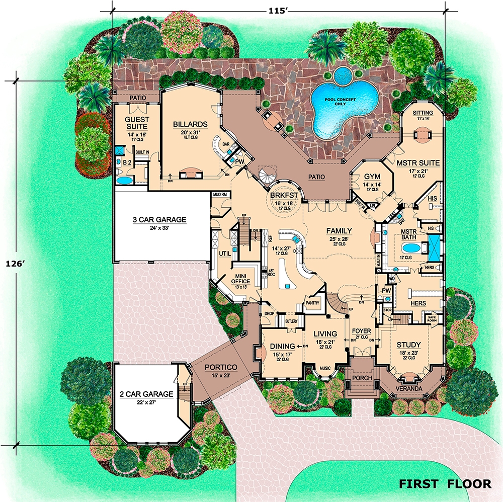 Floor Plan Main Level