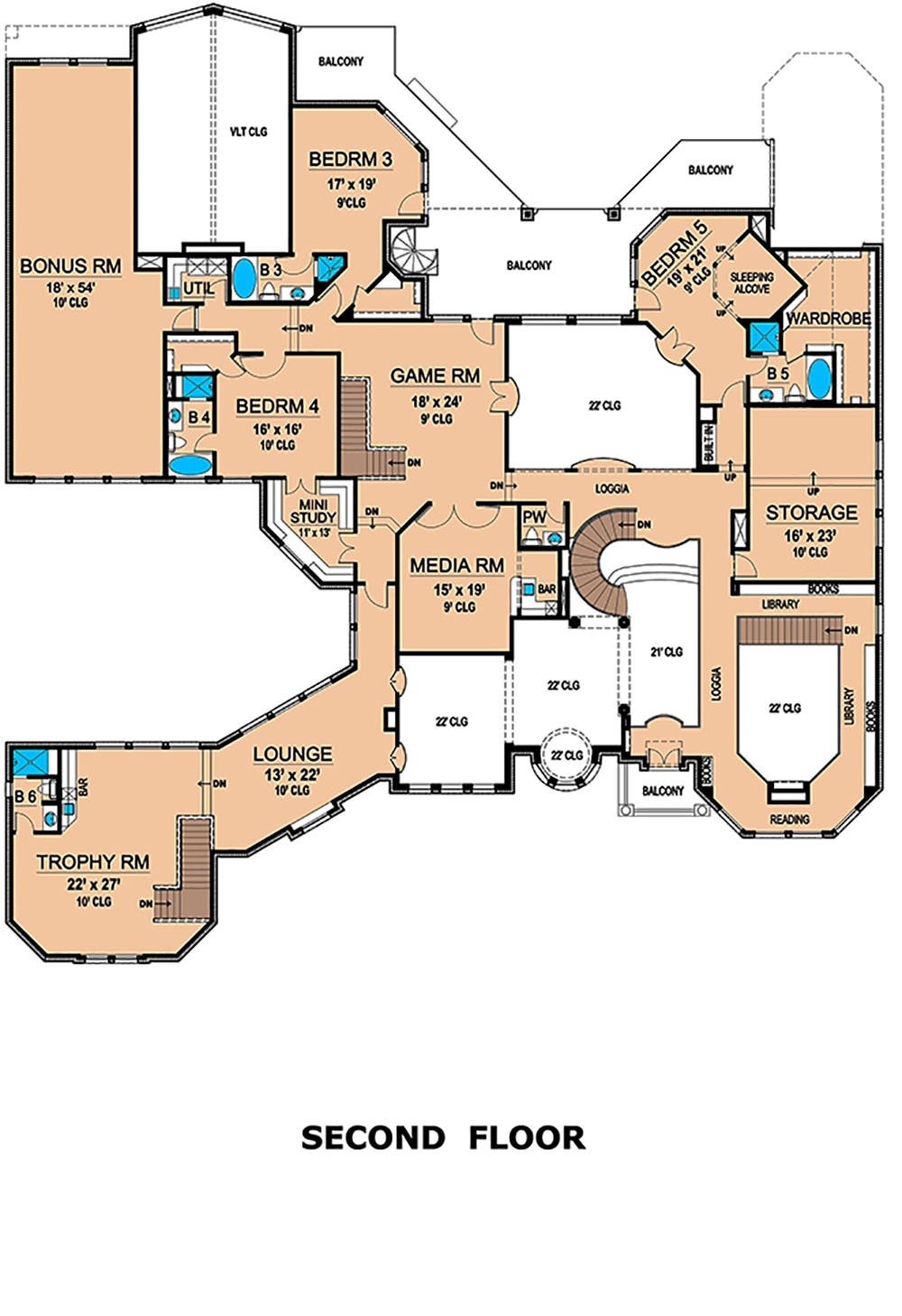 Floor Plan Upper Level
