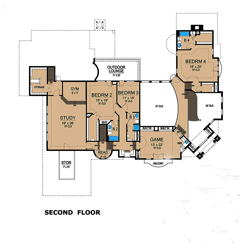 Floor Plan Upper Level