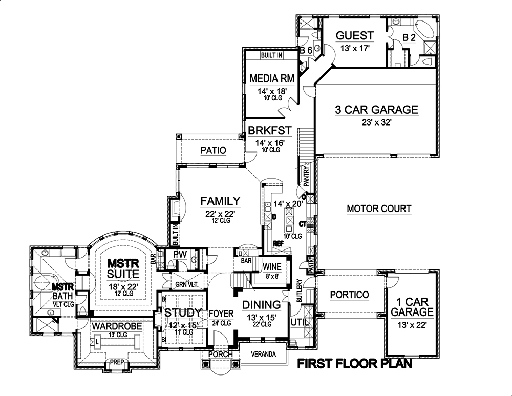 Floor Plan Main Level