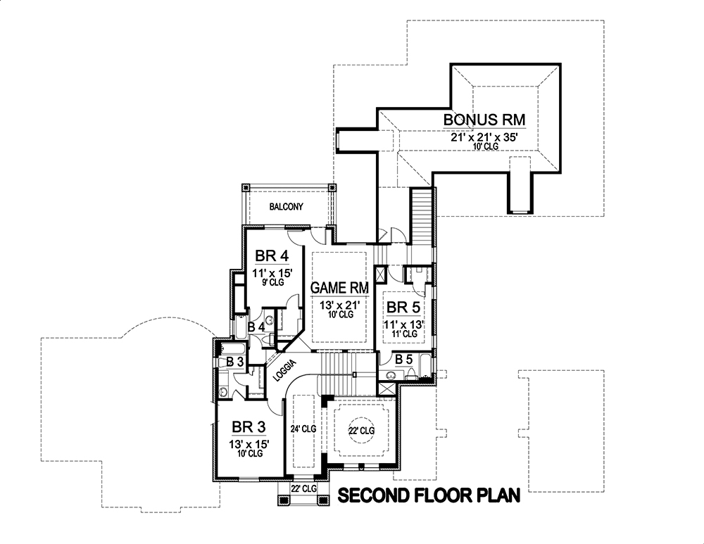 Floor Plan Upper Level