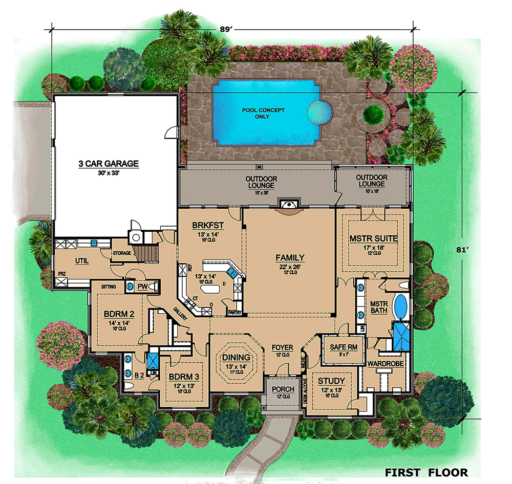 Floor Plan Main Level