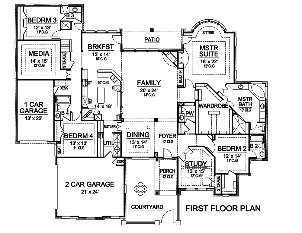 Floor Plan Main Level
