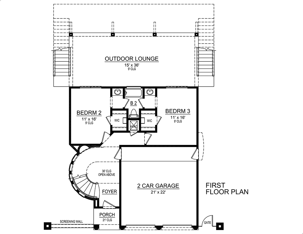 Floor Plan Main Level