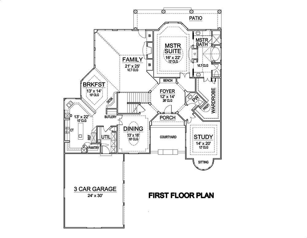 Floor Plan Main Level