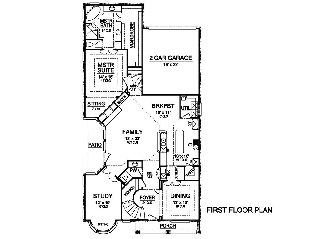 Floor Plan Main Level