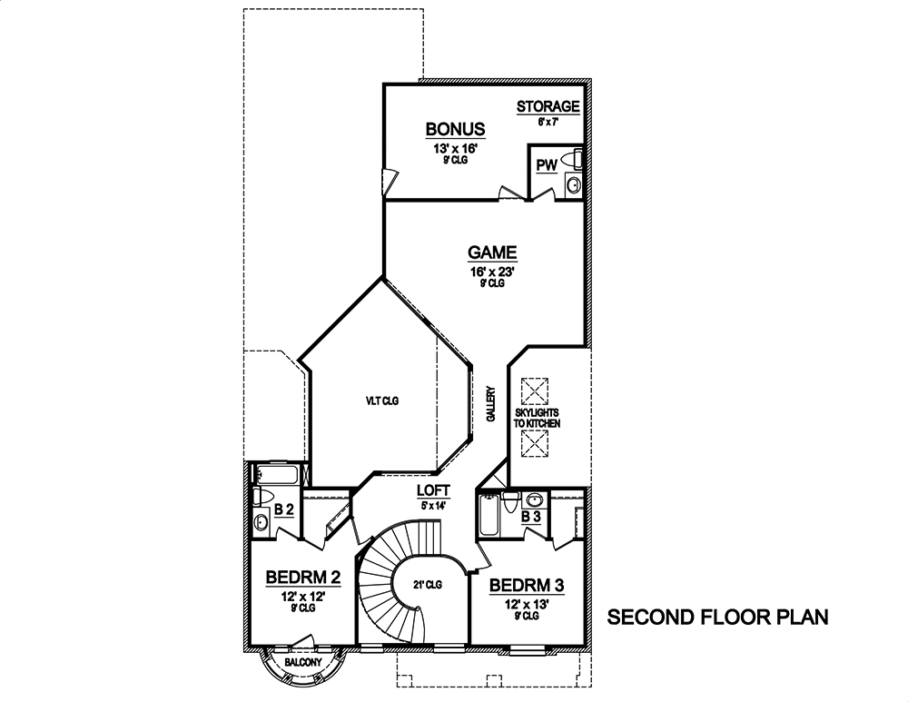 Floor Plan Upper Level
