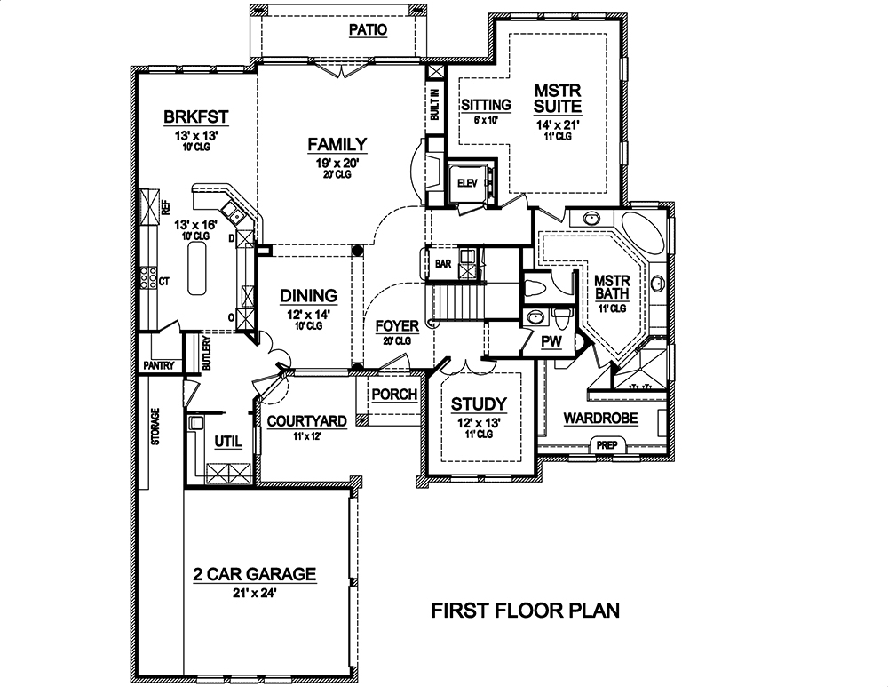 Floor Plan Main Level