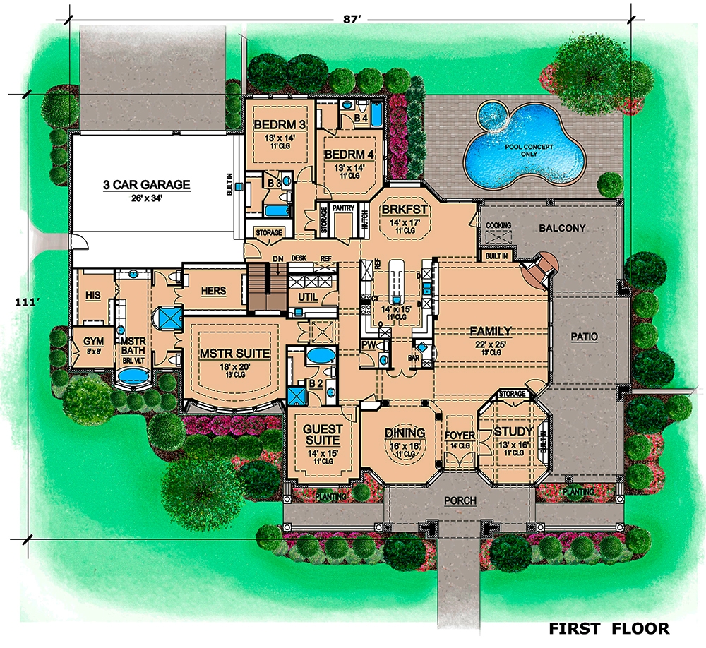 Floor Plan Main Level