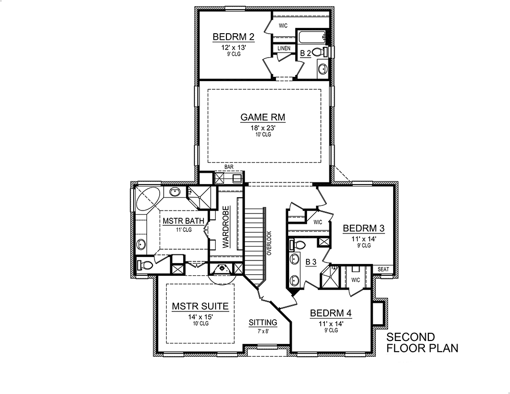 Floor Plan Upper Level