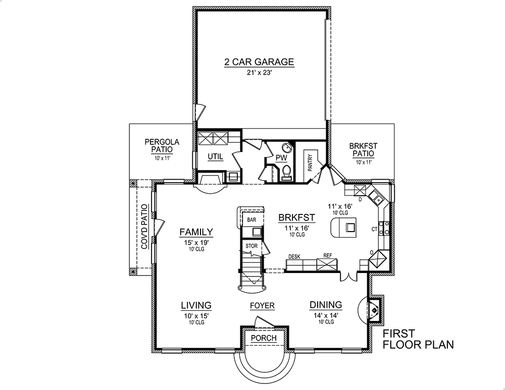 Floor Plan Main Level