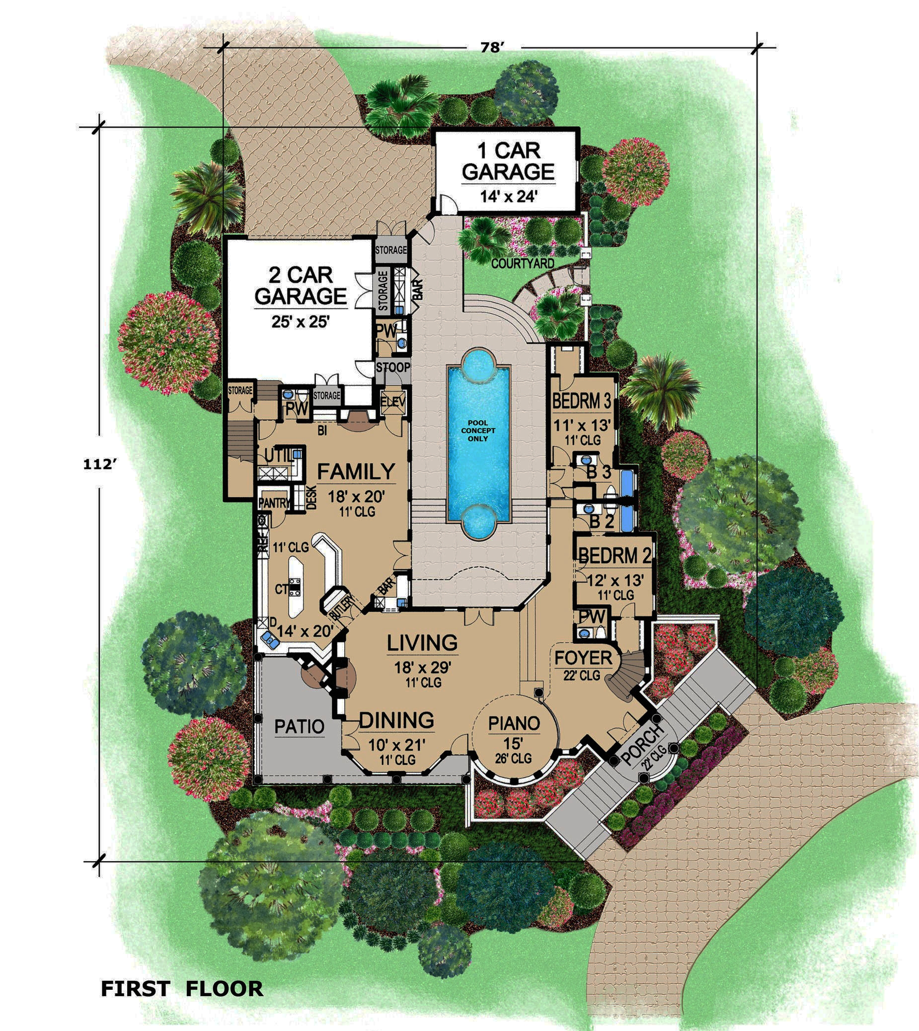 Floor Plan Main Level