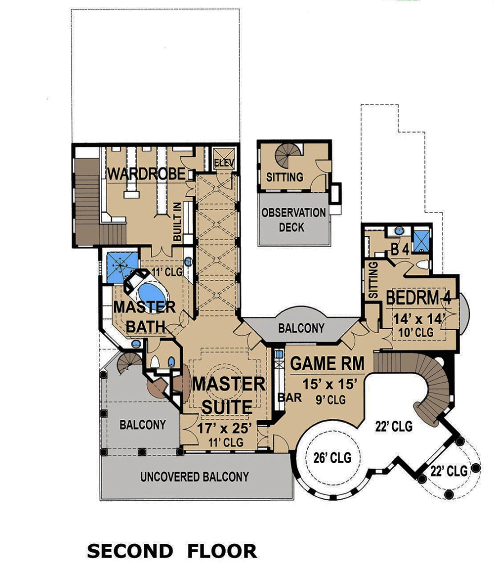 Floor Plan Upper Level