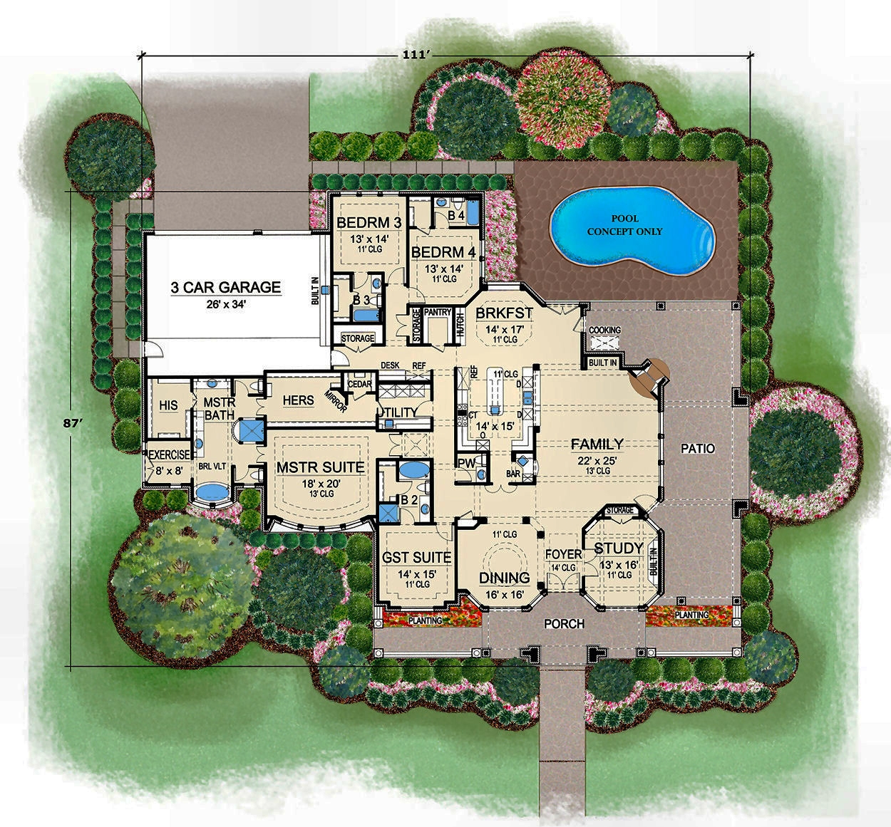 Floor Plan Main Level