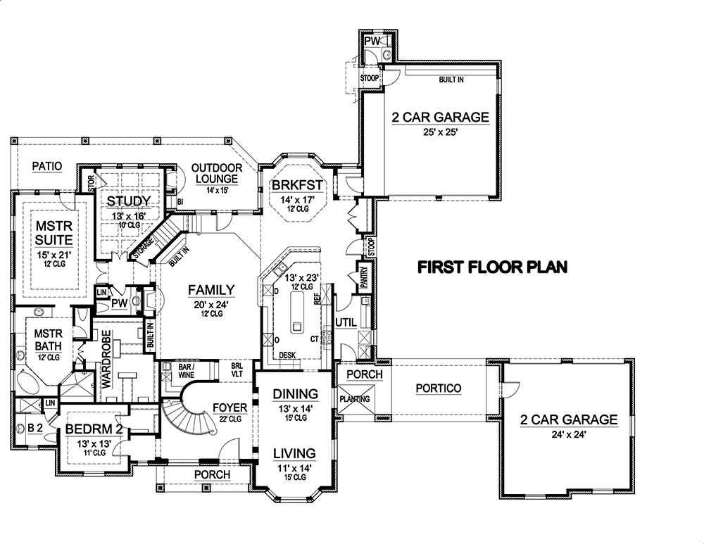 Floor Plan Main Level