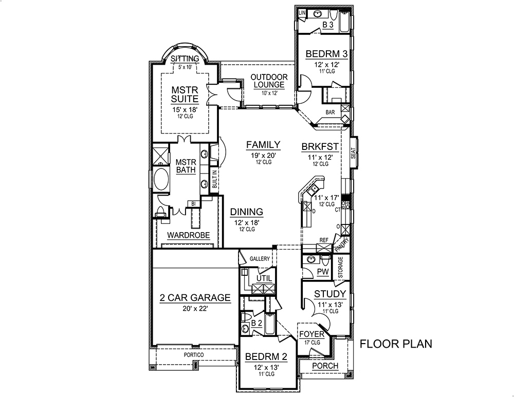 Floor Plan Main Level