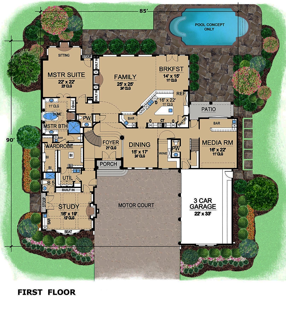 Floor Plan Main Level