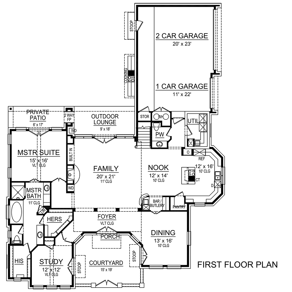Floor Plan Main Level