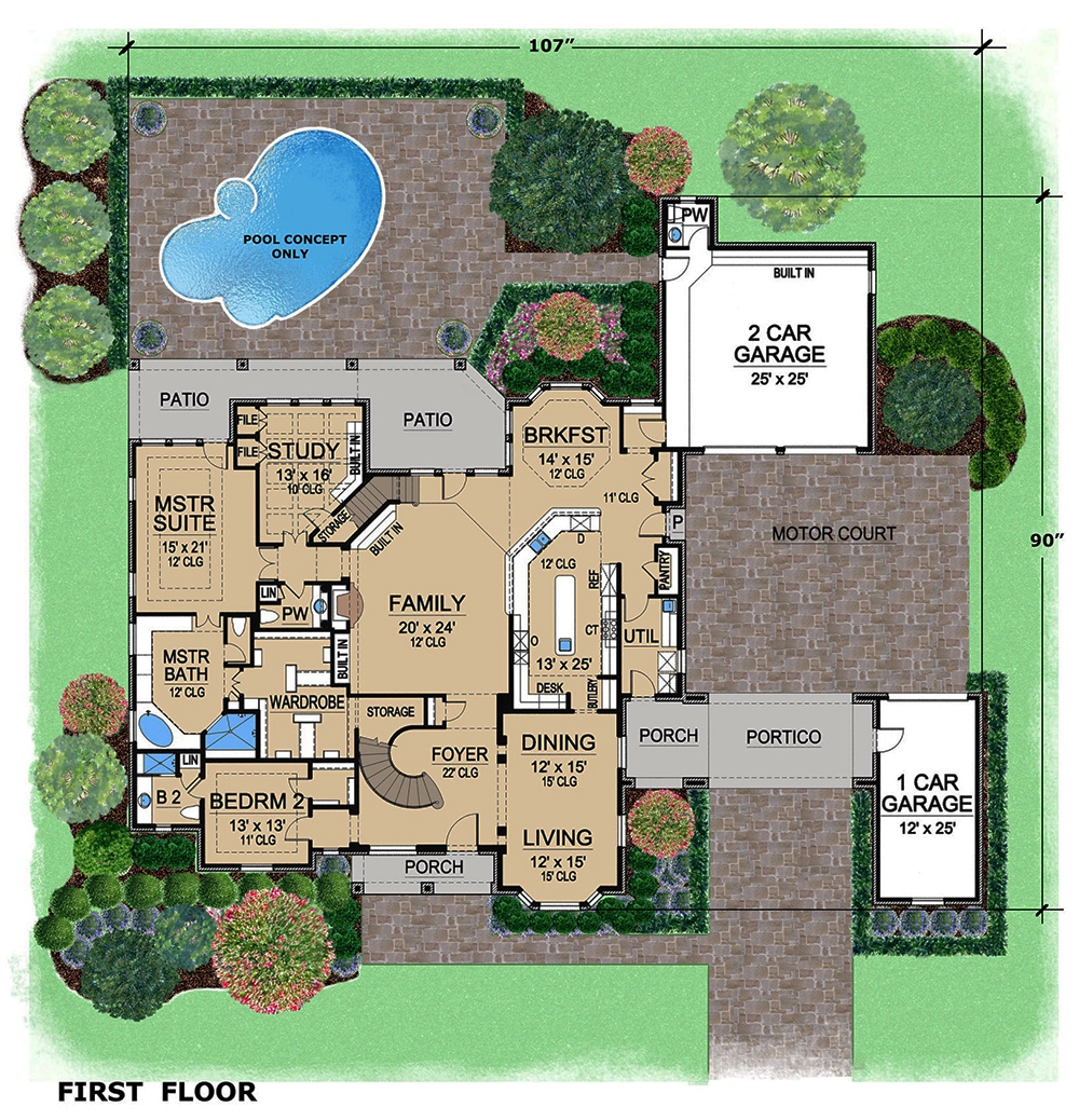 Floor Plan Main Level