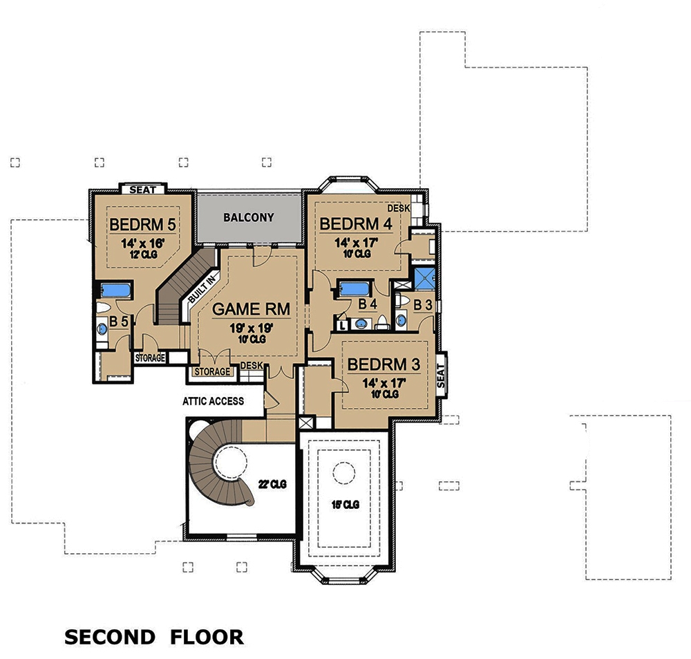 Floor Plan Upper Level
