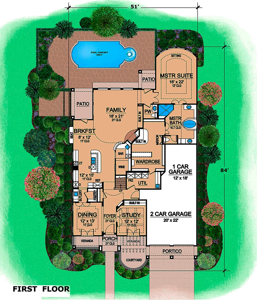 Floor Plan Main Level