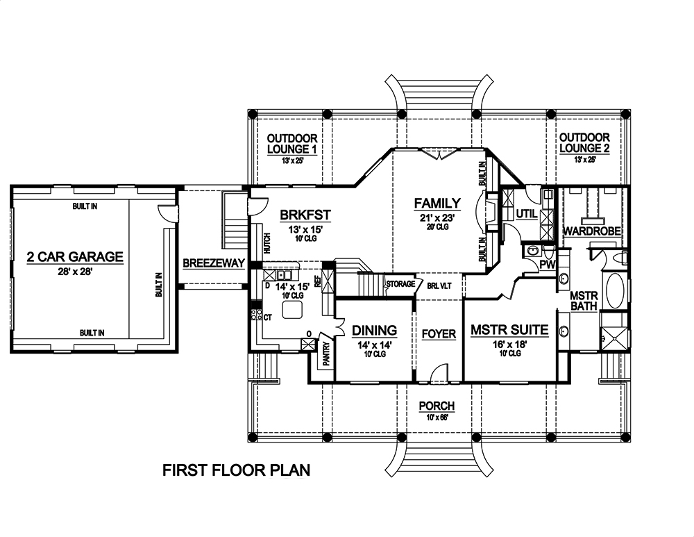 Floor Plan Main Level