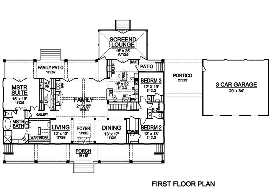 Floor Plan Main Level