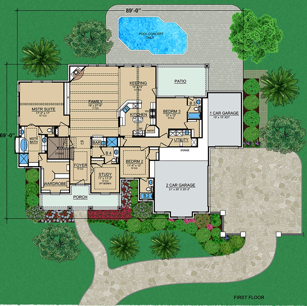 Floor Plan Main Level