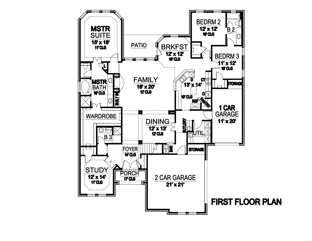 Floor Plan Main Level