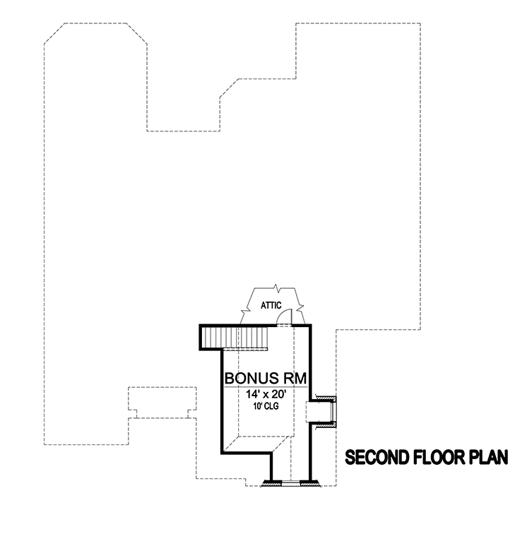 Floor Plan Bonus Room