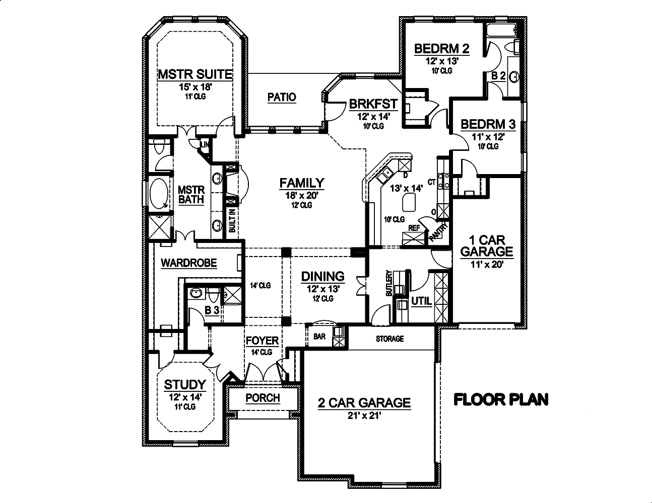 Floor Plan Main Level