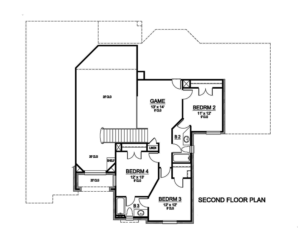 Floor Plan Upper Level