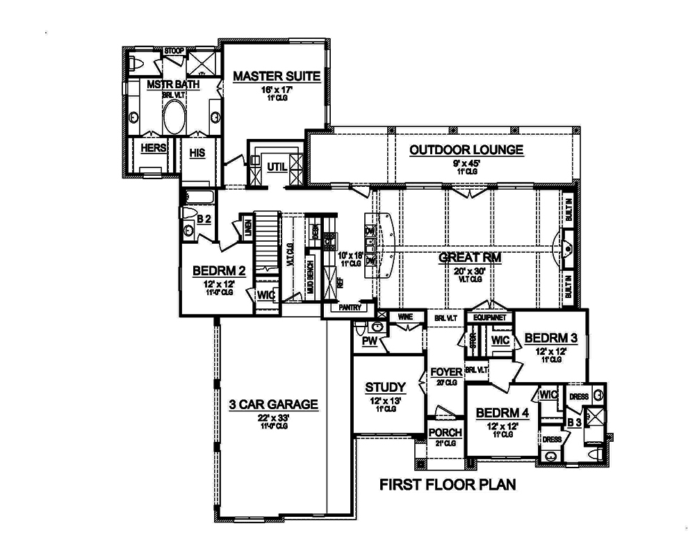 Floor Plan Main Level