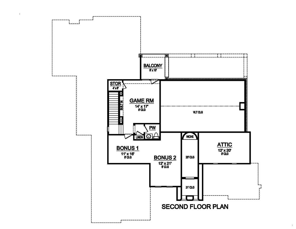 Floor Plan Upper Level