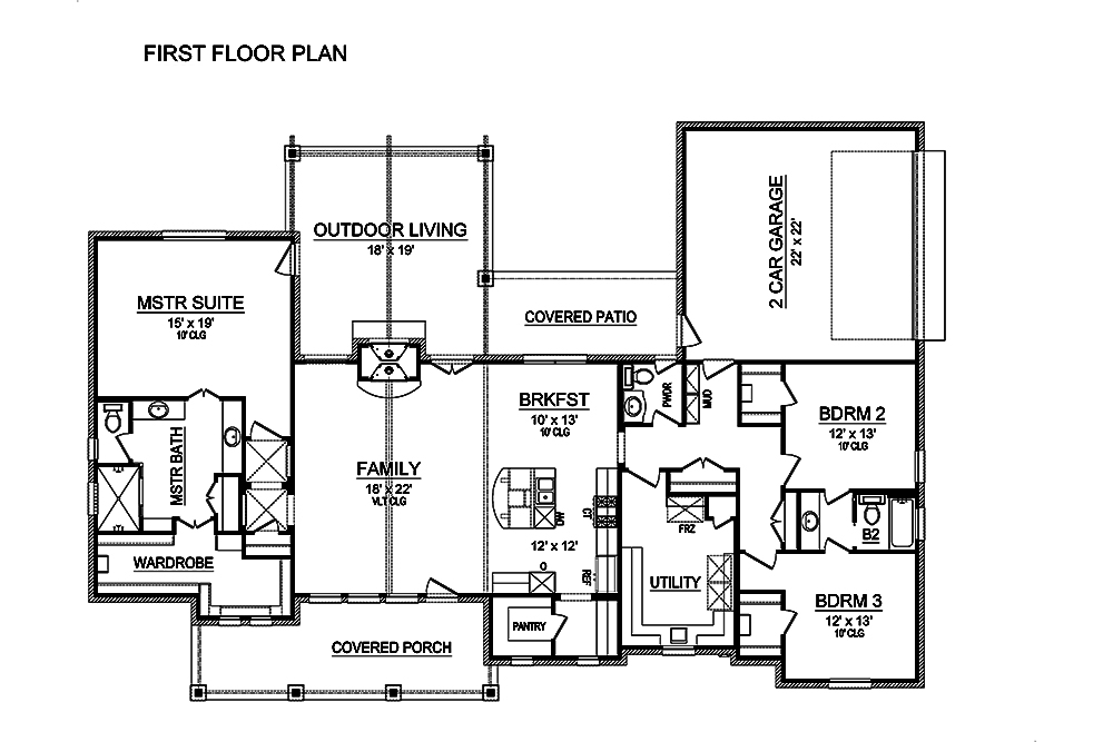 Floor Plan Main Level