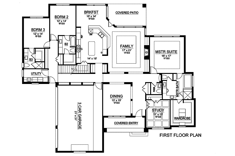Floor Plan Main Level