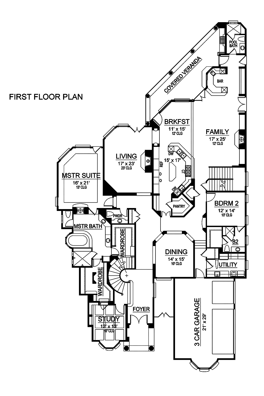 Floor Plan Main Level
