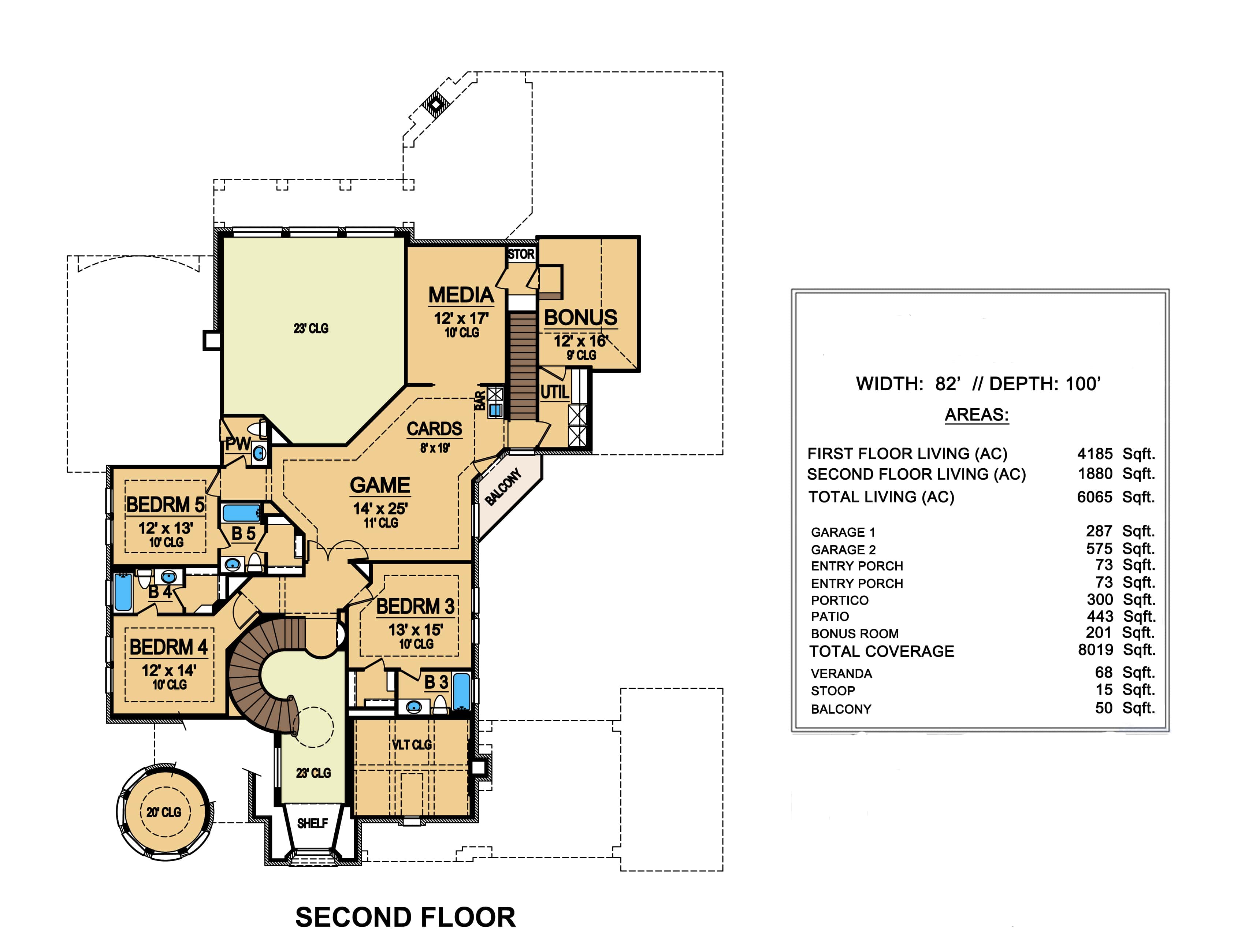 Floor Plan Upper Level