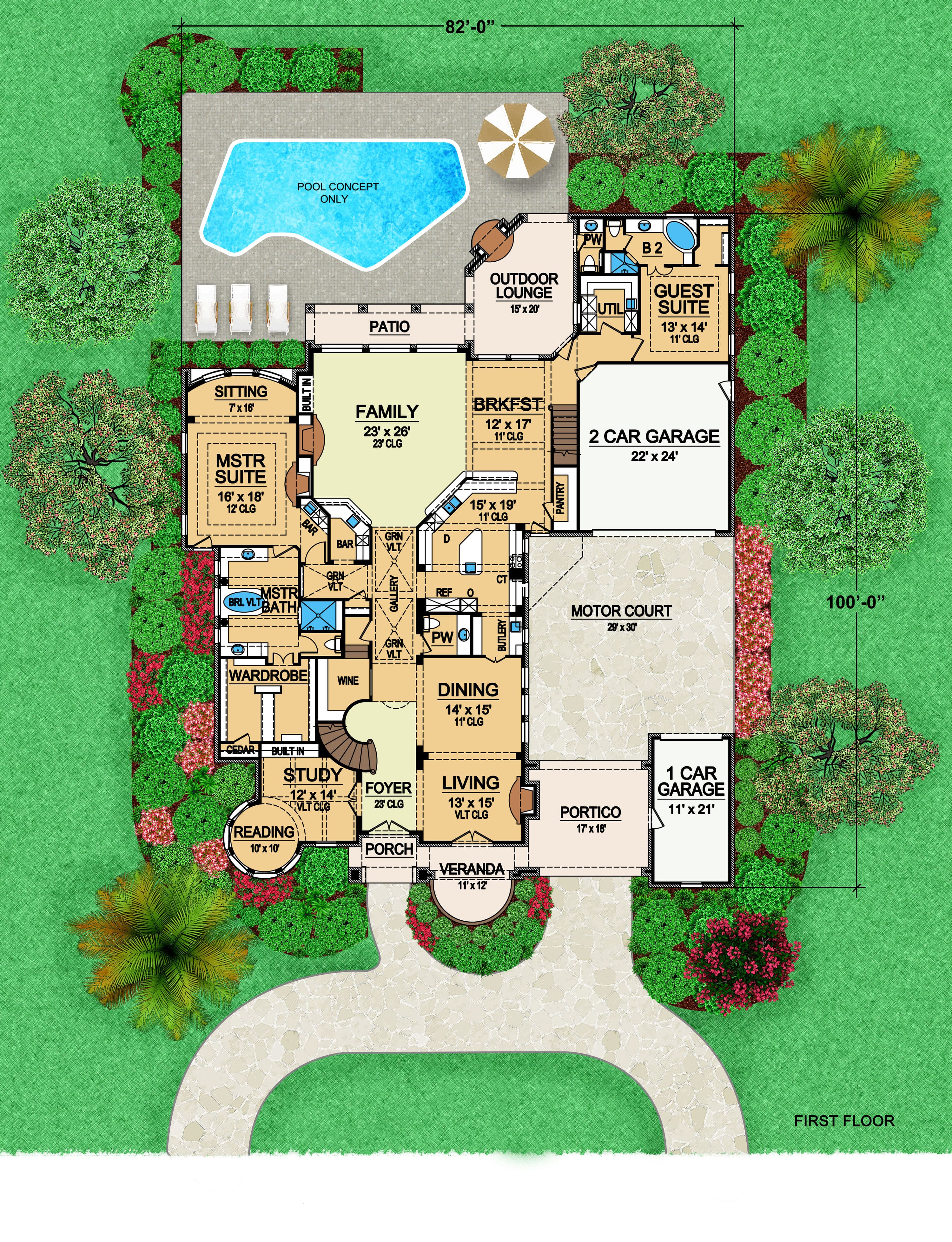 Floor Plan Main Level