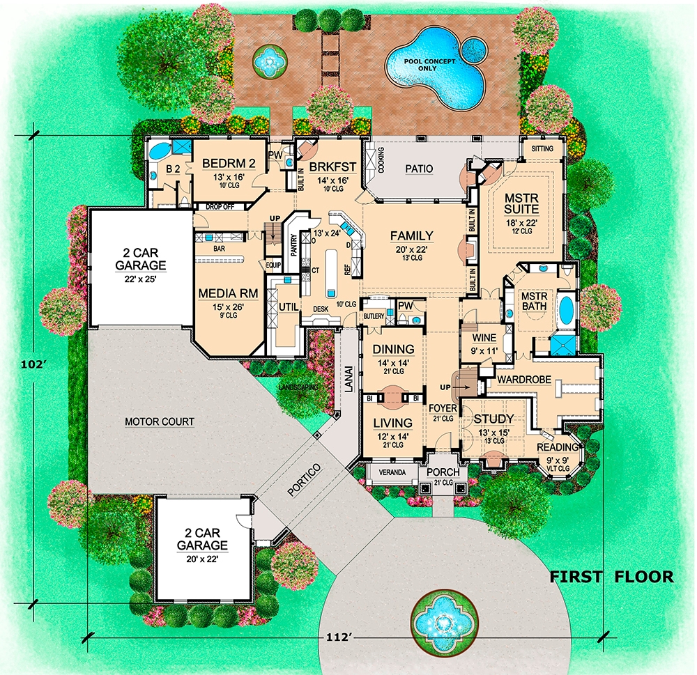 Floor Plan Main Level