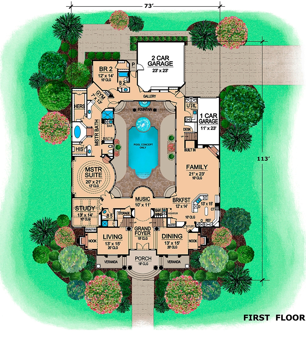 Floor Plan Main Level